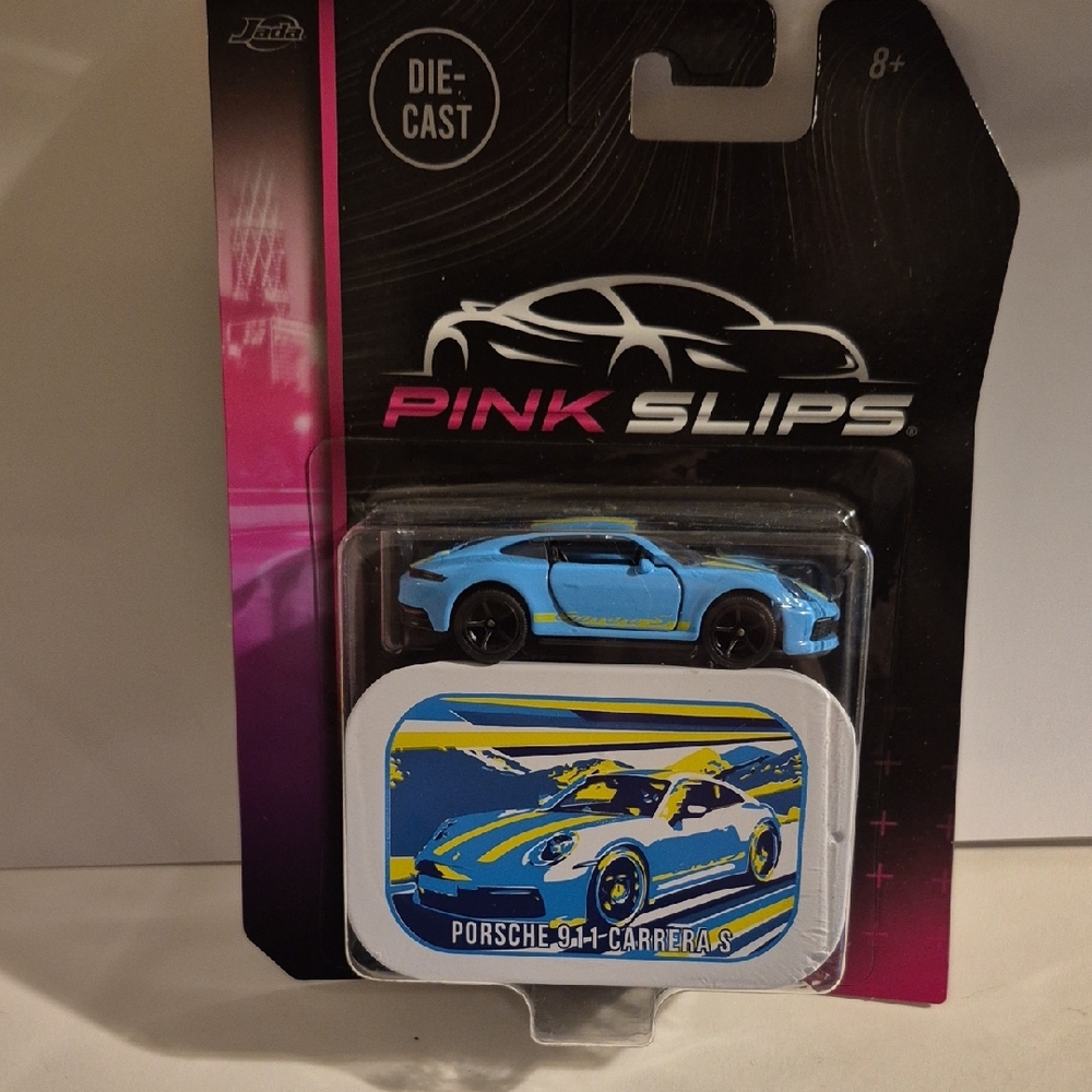 B21 Porsche 911 Carrera S Die-Cast Toy Car - Blue